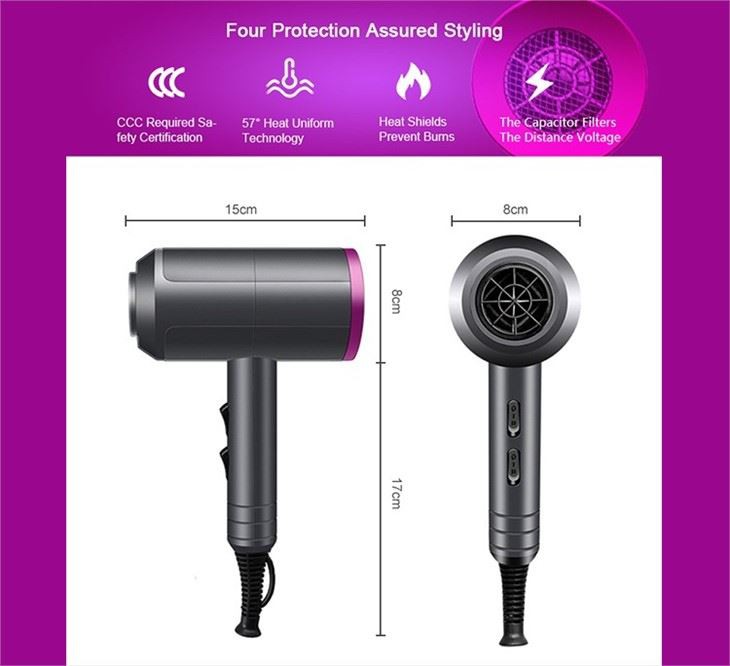 Salon Bathroom Blow Hair Dryers